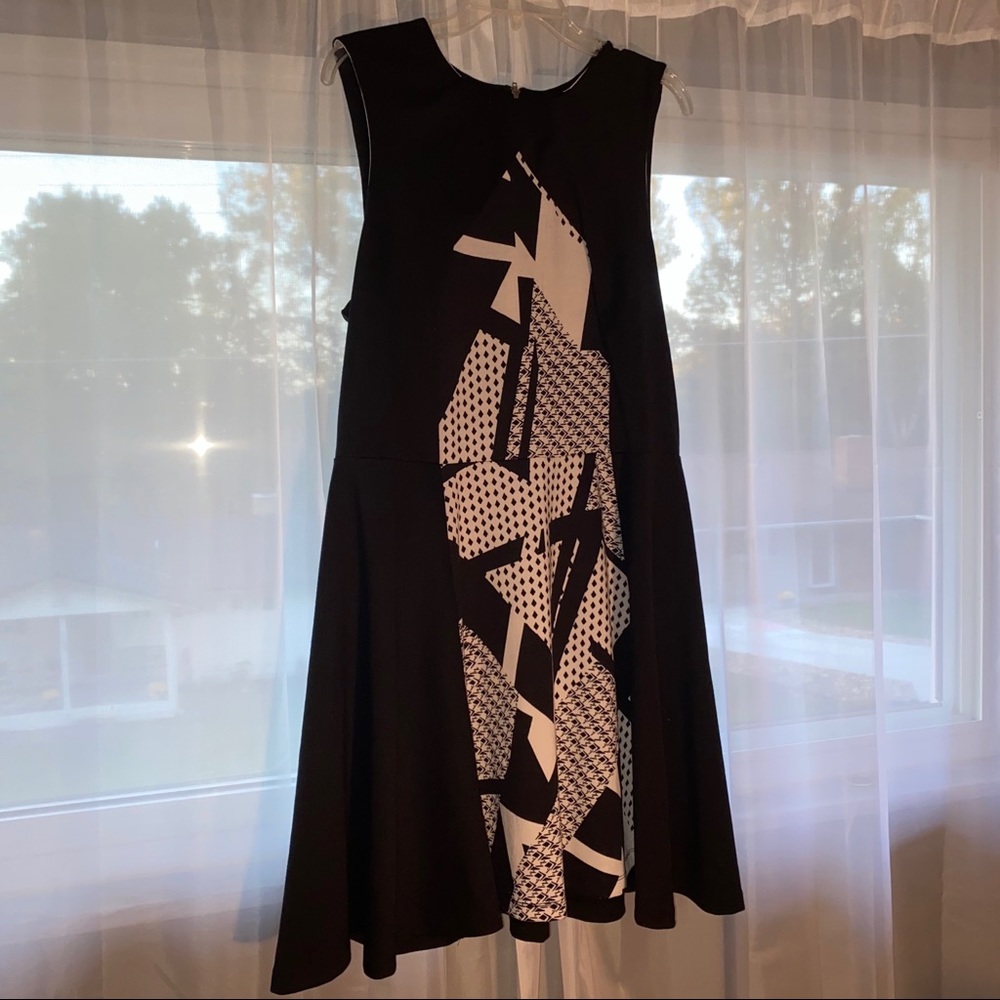 Mossimo Abstract Geometric Print Fit Flare